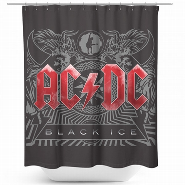 AC/DC Duschvorhang - Black Ice