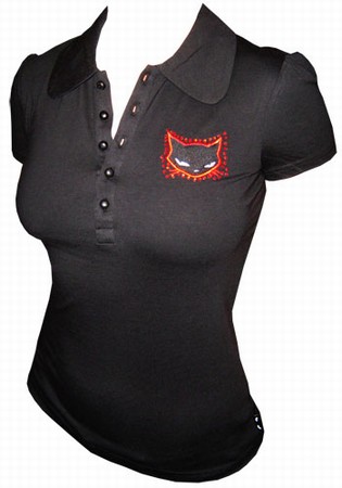 EMILY THE STRANGE - NEECHEE PUFF SLEEVE SHIRT auf einer Luzern Wunschliste / Geschenkidee