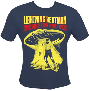 LIGHTNING BEAT-MAN SHIRT - BLUE auf einer Leipzig Wunschliste / Geschenkidee