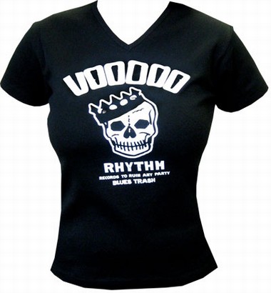 VOODOO RHYTHM GIRLIE-SHIRT auf einer Bozen Wunschliste / Geschenkidee