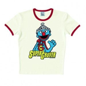 Logoshirt - Sesamstrae - Super Grover - Grobi Shirt