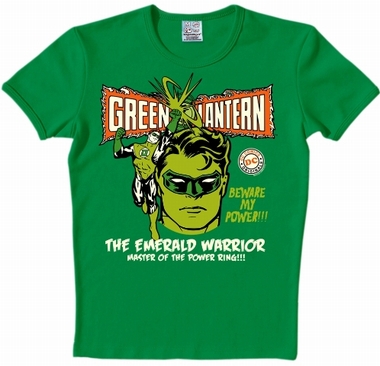LOGOSHIRT - GREEN LANTERN SHIRT - DC COMICS - GR�N auf einer Berlin Wunschliste / Geschenkidee