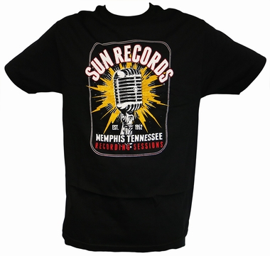 Electric Mic Sun Records - Steady Clothing T-Shirt