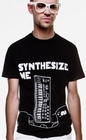 SYNTHESIZE ME - SHIRT - SCHWARZ