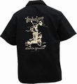 EXOTICA GROOVIN - WORKER SHIRT - SCHWARZ