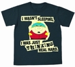 LOGOSHIRT - SOUTH PARK CARTMAN THINKING SHIRT - GRAPHITE