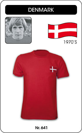 Dnemark Retro Trikot