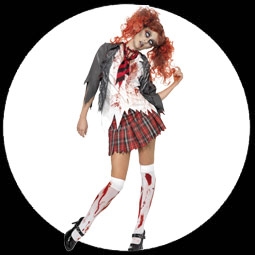 High School Girl Zombie Kostm - Schulmdchen - Klicken fr grssere Ansicht