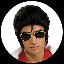 Elvis Deluxe Per�cke - Klicken f�r gr�ssere Ansicht