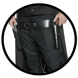 Pistolenhalfter mit G�rtel - Klicken f�r gr�ssere Ansicht