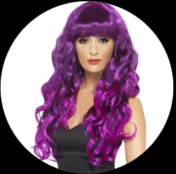 Sexy Sirenen Per�cke Violett - Klicken f�r gr�ssere Ansicht