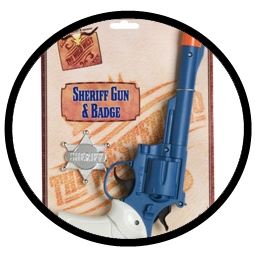 Sheriff Set - Pistole und Sheriffstern - Klicken f�r gr�ssere Ansicht