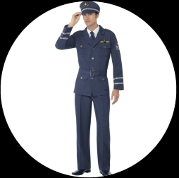 Air Force Captain Kost�m - Klicken f�r gr�ssere Ansicht