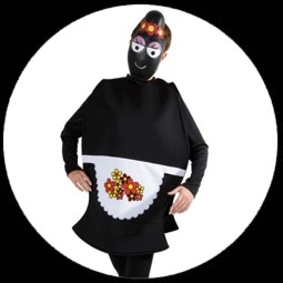 Barbamama Kostüm - Erwachsene Barbapapa schwarz - Klicken für grössere Ansicht