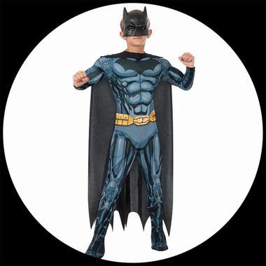 Batman Kinder Kostüm Deluxe - DC Comic  - Klicken für grössere Ansicht