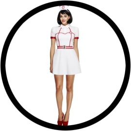 Bed Side Nurse-Nachtschwester Kostüm - Klicken für grössere Ansicht