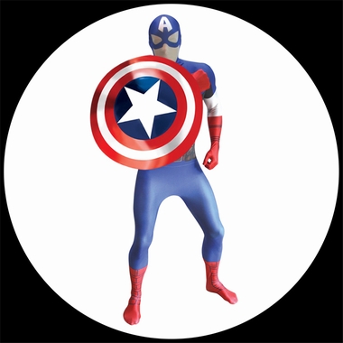 Captain America Morphsuit - Digitales Kostüm - Klicken für grössere Ansicht