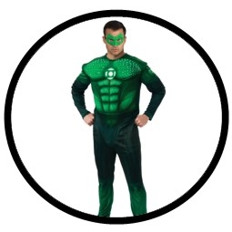 Green Lantern Hal Jordan Kost�m - Deluxe - Klicken f�r gr�ssere Ansicht