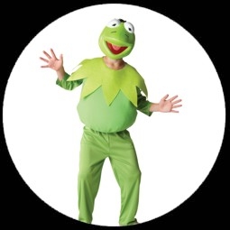 Kermit Kinder Kost�m - The Muppets - Die Muppet Show - Klicken f�r gr�ssere Ansicht