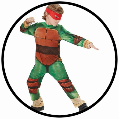 Ninja Turtle Classic Kinder Kost�m - TMNT - Klicken f�r gr�ssere Ansicht
