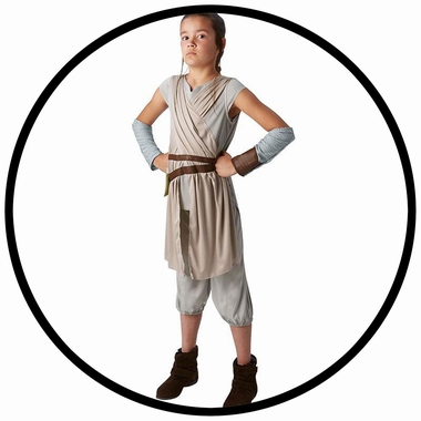 Rey Kinder Kostüm Deluxe EP7 - Star Wars - Klicken für grössere Ansicht
