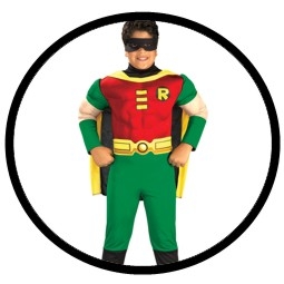 Robin Kinder Kost�m - Batman - Klicken f�r gr�ssere Ansicht