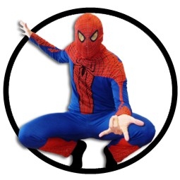 Spiderman Kost�m 4 - Erwachsene - Superhelden - Klicken f�r gr�ssere Ansicht