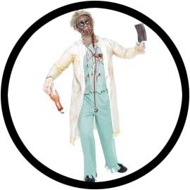 Zombie Doktor Kost�m - Klicken f�r gr�ssere Ansicht