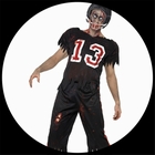 Zombie Football Spieler Kostüm