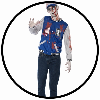 Zombie Highschool Sch�ler Kost�m - Klicken f�r gr�ssere Ansicht