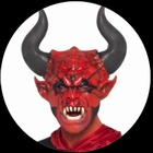 Teufel Maske mit H�rnern