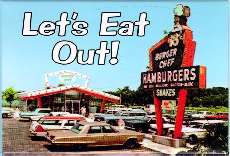 Pin Up Magazines - lets eat out