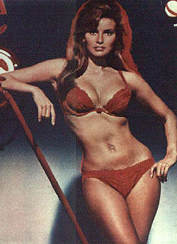 Raquel Welch - red Bikini
