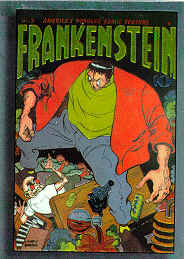 Weird Comics Covers - Frankenstein