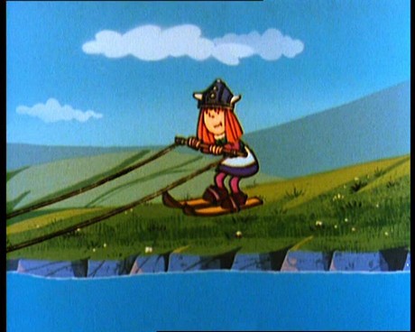 Wickie geht in die Luft