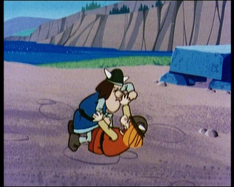 Der Kampf von Tjurre und Snorre