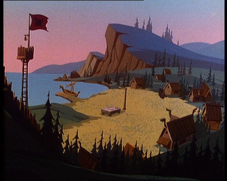 Auf der M�weninsel