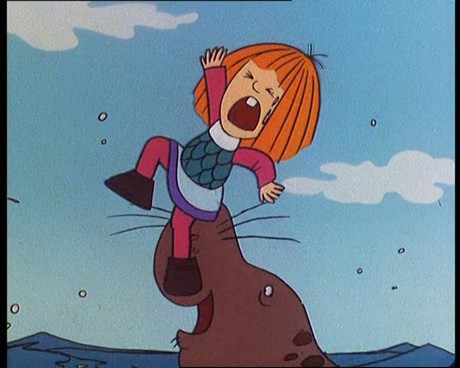 Auf der M�weninsel