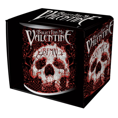 Tasse - Bullet For My Valentine - Elegant Skull