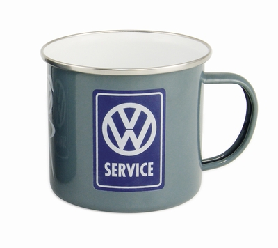 VW BULLI Emaille Tasse - VW Service