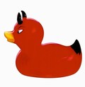 1 x FLIESENAUFKLEBER DEVIL DUCKIE