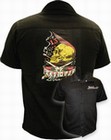 1 x DAVID VICENTE - BORN BAD WORKER SHIRT
