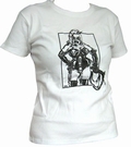 Domina - White - Girl Shirt