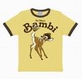 Kids-Shirt - Bambi Disney - Cornfield Yellow