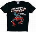 Logoshirt - Spiderman Shirt - Marvel - Schwarz
