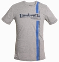 Lambretta Shirt - Streifen Grau