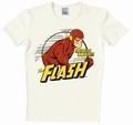 1 x LOGOSHIRT - DER ROTE BLITZ SHIRT - THE FLASH - DC COMICS