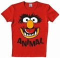 Logoshirt - Muppets - Faces Animal Shirt - Rot
