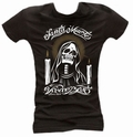 Santa Muerte - Girl Shirt schwarz