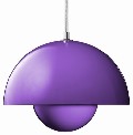 FlowerPot Lampe  - purple